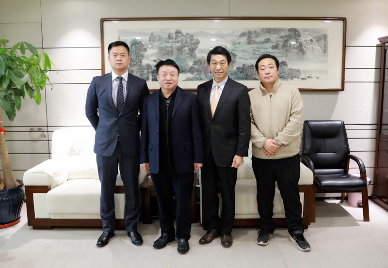 熊良虎会见日本康肯工程技术公司中村建 熊良虎会见日本康肯工程技术公司中村建