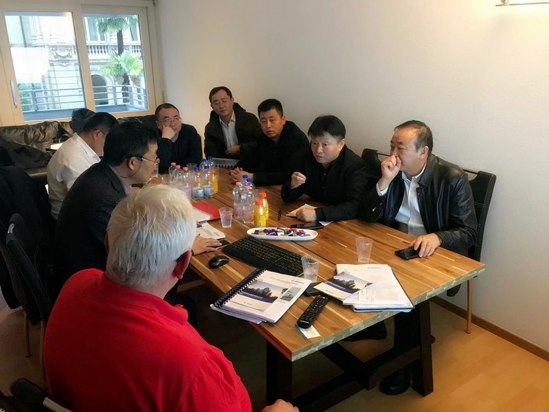 熊良虎赴瑞士Inerta公司接见互换 熊良虎赴瑞士Inerta公司接见互换